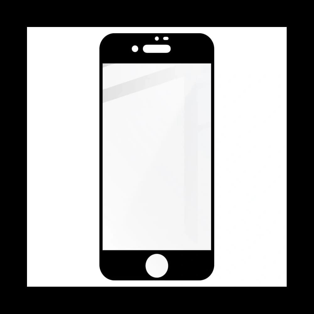 Bizon Glass Edge sticlă temperată - [2 PACK] + protecție pentru lentilă Apple iPhone SE 2022/2020 8/7 negru - 4