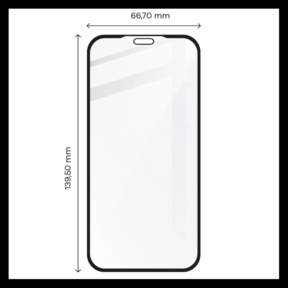 Bizon Glass Edge sticlă securizată - [2 PACHET] + protecție pentru lentile Apple iPhone Xs / X negru - 2