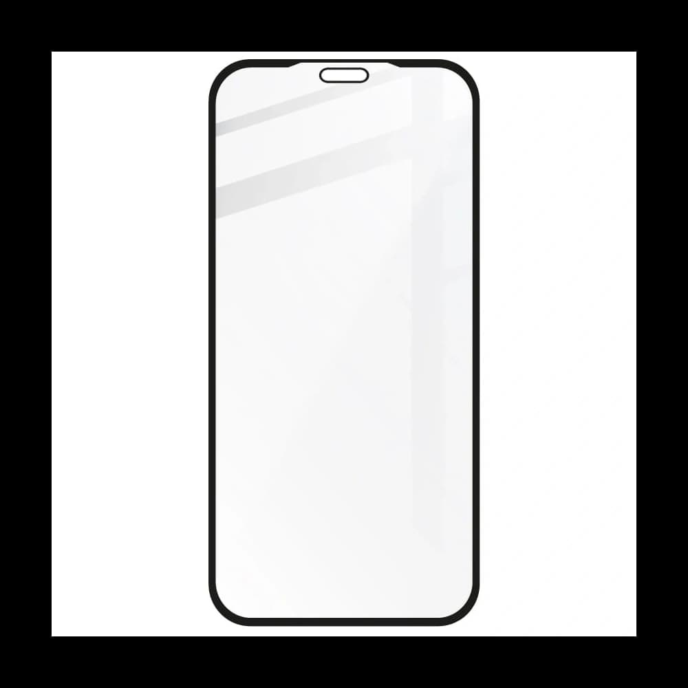 Bizon Glass Edge sticlă securizată - [2 PACHET] + protecție pentru lentile Apple iPhone Xs / X negru - 4