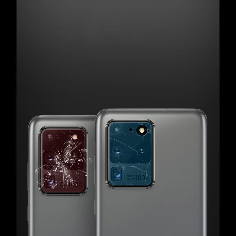 Edzett üveg Ringke fényképezőgéphez Samsung Galaxy S20 Ultra [3 PACK] - 11