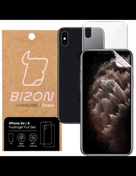 Bizon Glass Hydrogel Apple iPhone Xs / X