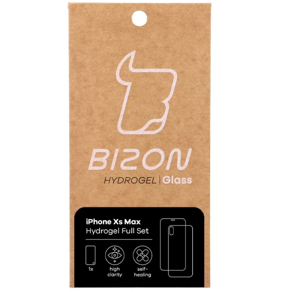 Bizon Glass Hydrogel Apple iPhone Xs Max - 9
