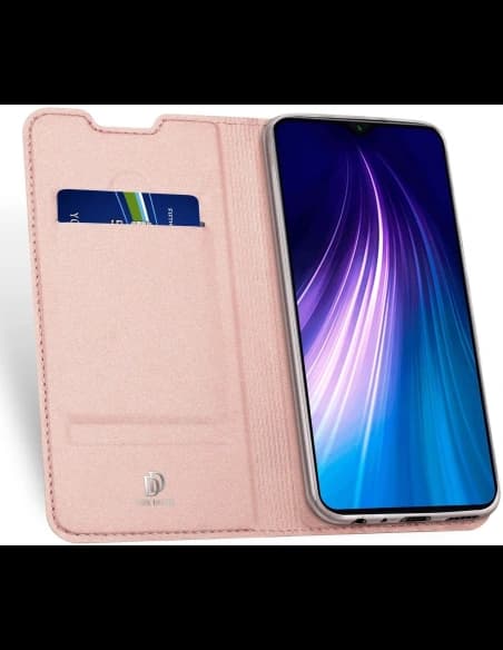 Etui DuxDucis SkinPro Redmi Note 8T Rose Gold 9H