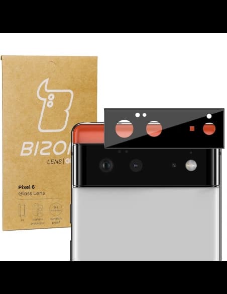 Szkło na aparat Bizon Glass Lens do Google Pixel 6 [2 PACK]