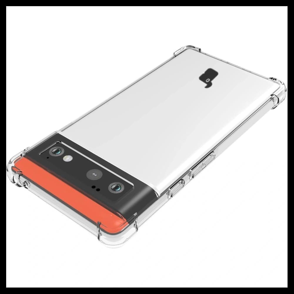 Etui + 2x sklo na obrazovku + objektiv Bizon Case Clear Pack pro Google Pixel 6 průhledné - 6