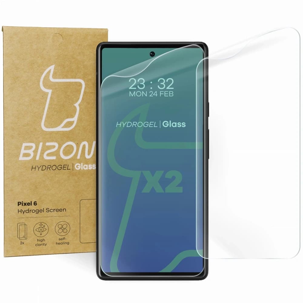 Bizon Glass Hydrogel Google Pixel 6 [2 PACK] - 1