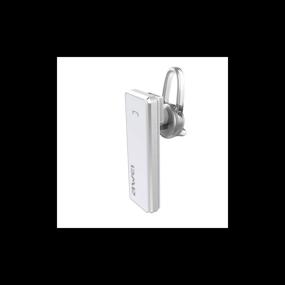 AWEI A850BL mono Bluetooth fejhallgató fehér/white - 1