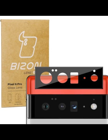 Szkło na aparat Bizon Glass Lens do Google Pixel 6 Pro [2 PACK]