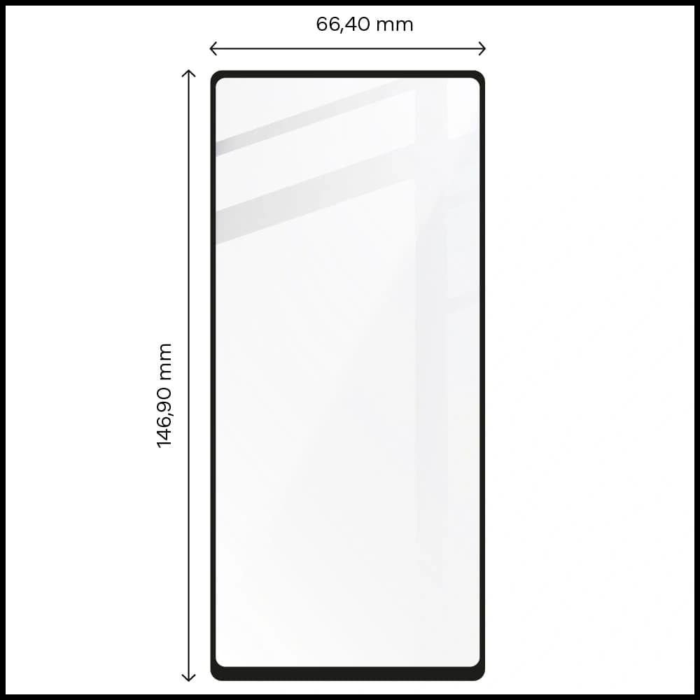Bizon Glass Edge Pixel 6A fekete - 2