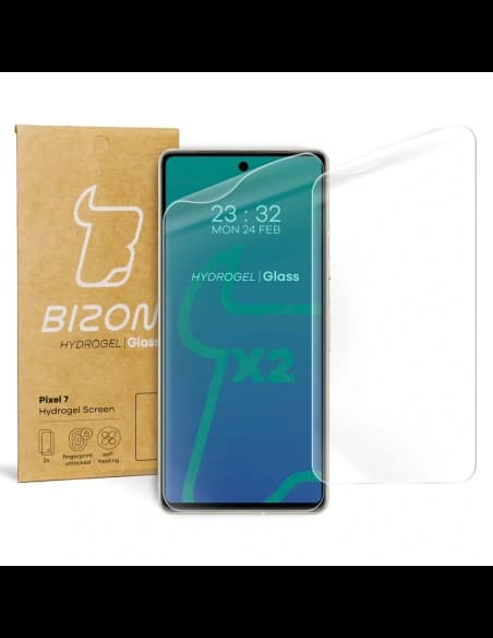 Folia hydrożelowa na ekran Bizon Glass Hydrogel do Pixel 7 [2 PACK]