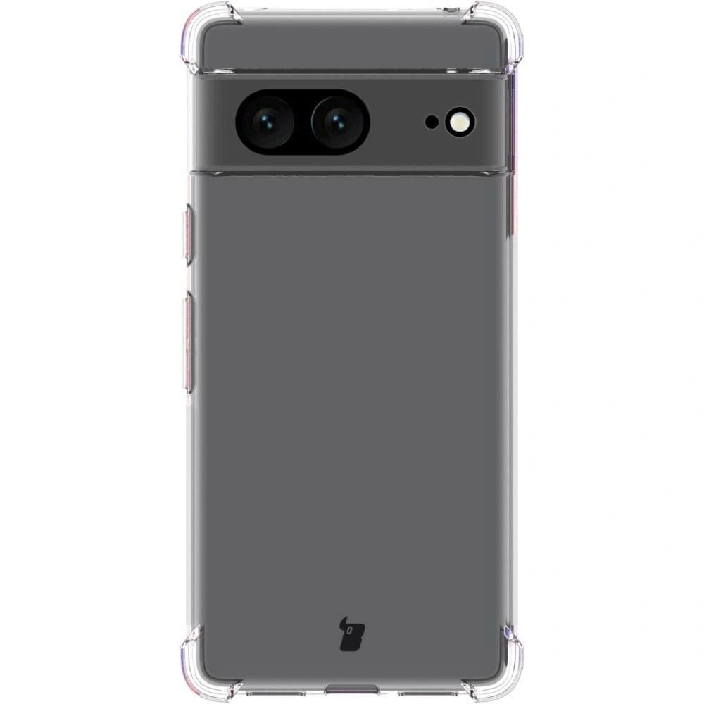 Bizon Case Clear Pack tok + 2x kijelző üveg Google Pixel 7 átlátszó - 2