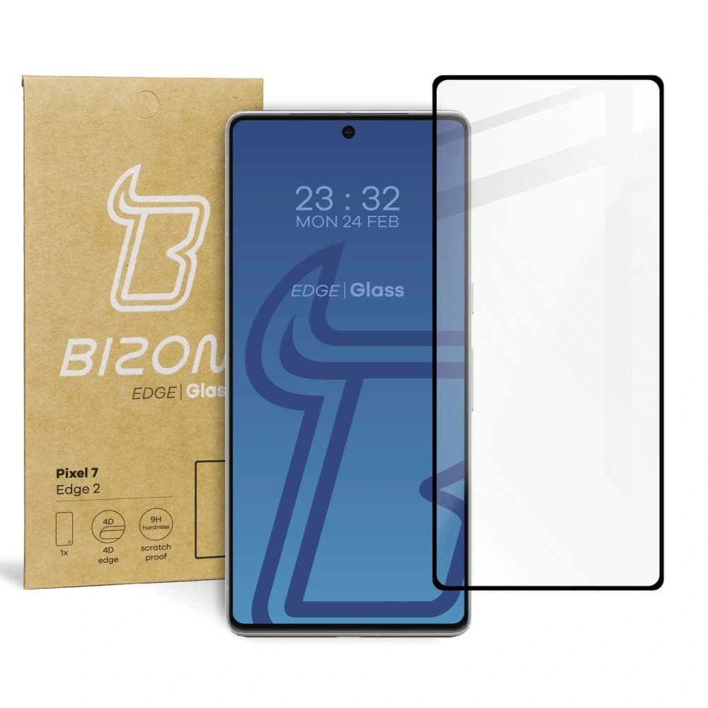 Bizon Glass Edge 2 Pixel 7 black - 1