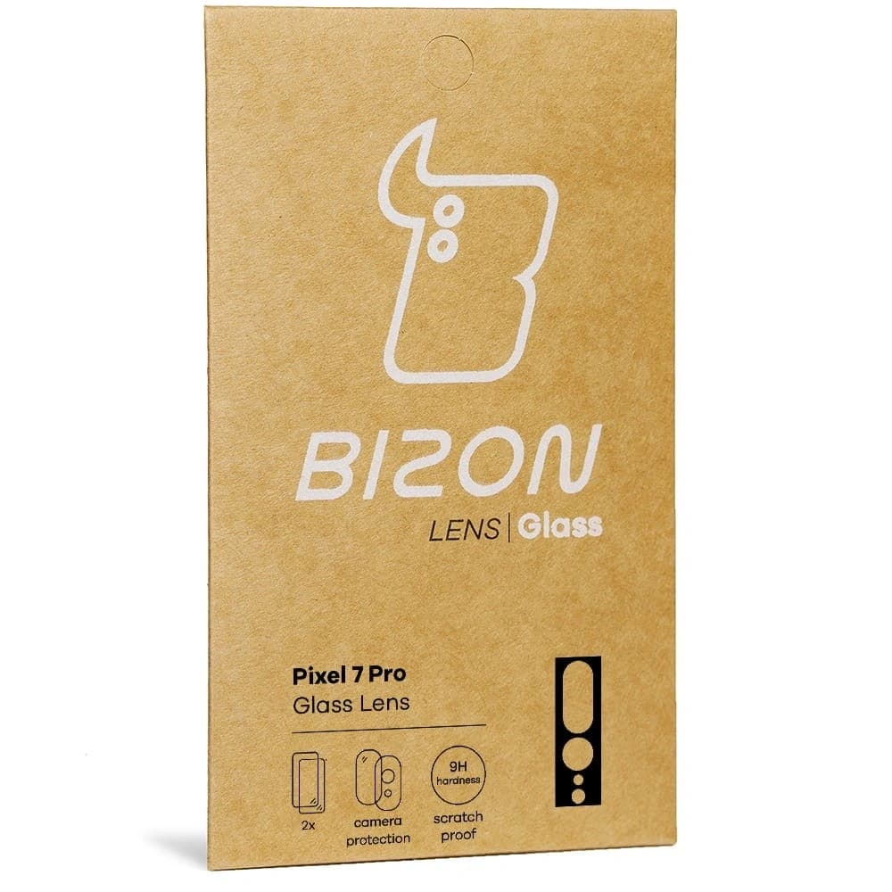 Szkło na aparat Bizon Glass Lens do Pixel 7 Pro [2 PACK] - 7