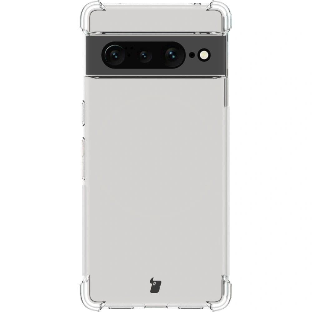 Bizon Case Clear Pack Hülle + 2x Bildschirmfolie Google Pixel 7 Pro klar - 2