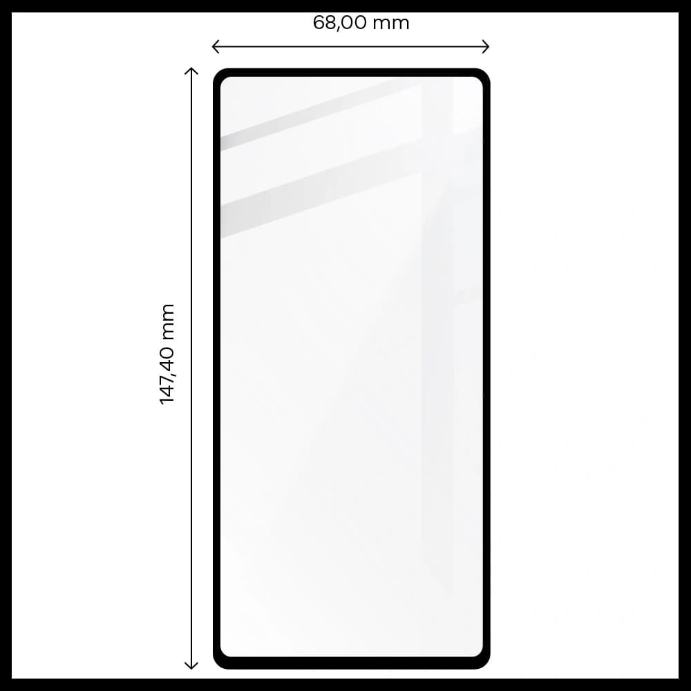 Bizon Glass Edge 2 Pixel 7A schwarz - 2