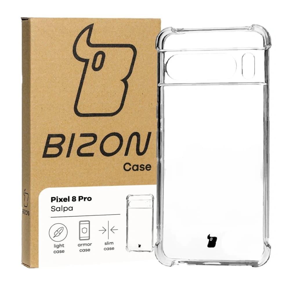 Bizon Case Salpa Google Pixel 8 Pro átlátszó - 1