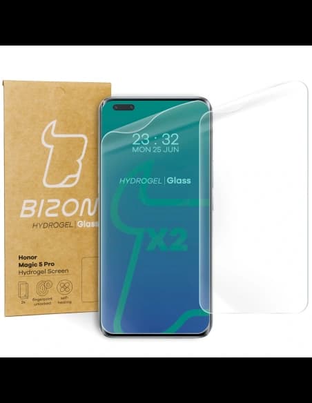 Bizon Glas Hydrogel Honor Magic5 Pro [2 PACK]