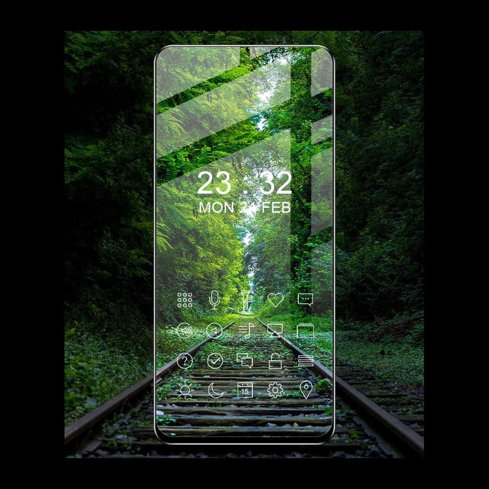 Tvrzené sklo Bizon Glass Edge pro Motorola Edge 30 černé - 5