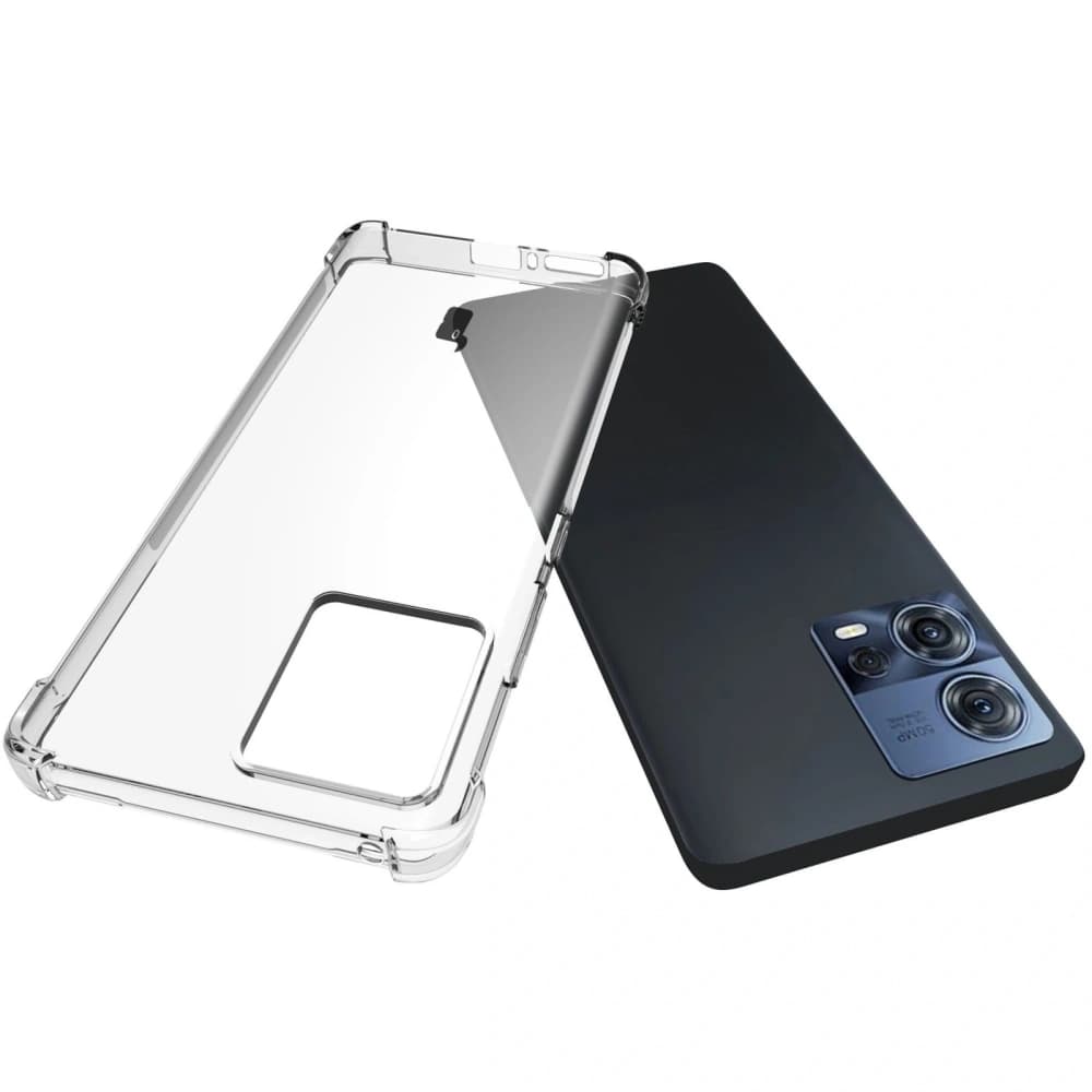 Bizon Case Clear Pack tok + 2x kijelzőfólia + lencsevédő Motorola Moto Edge 30 Fusion átlátszó - 5