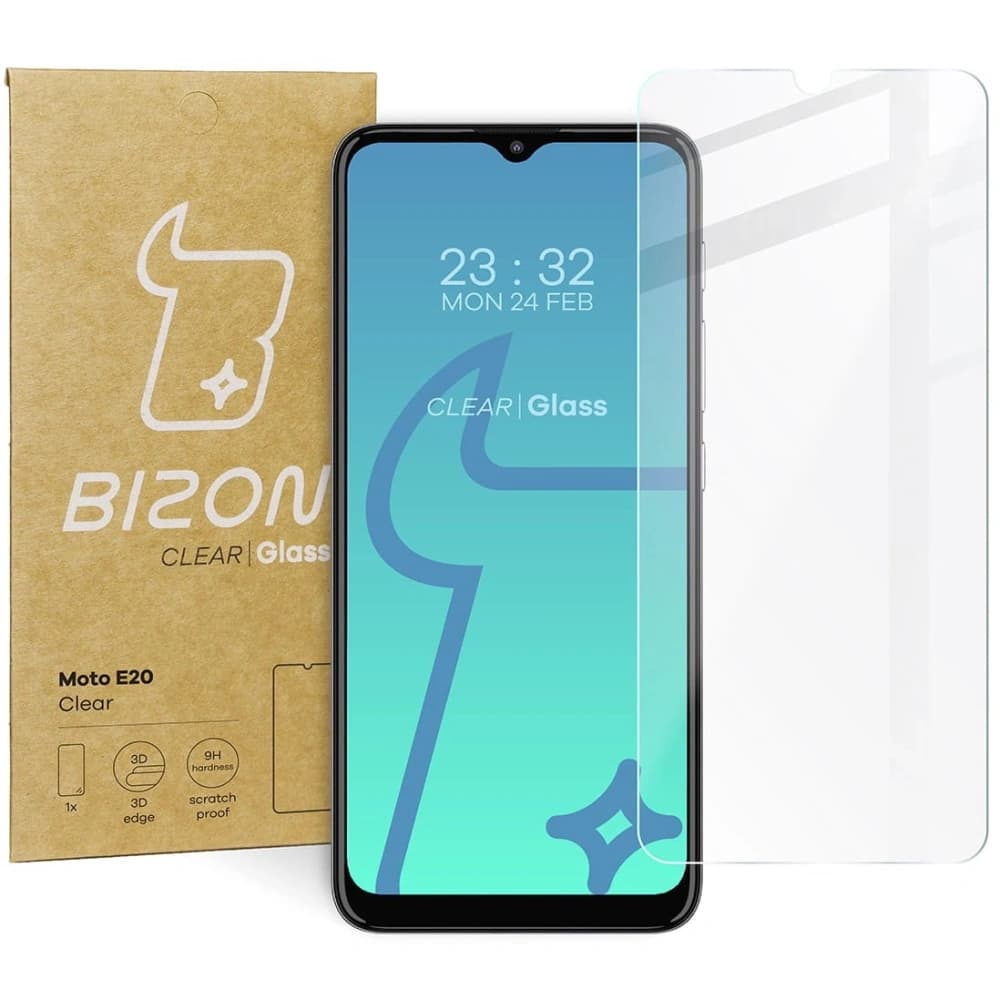 Bizon Glass Klar Motorola Moto E20 - 1