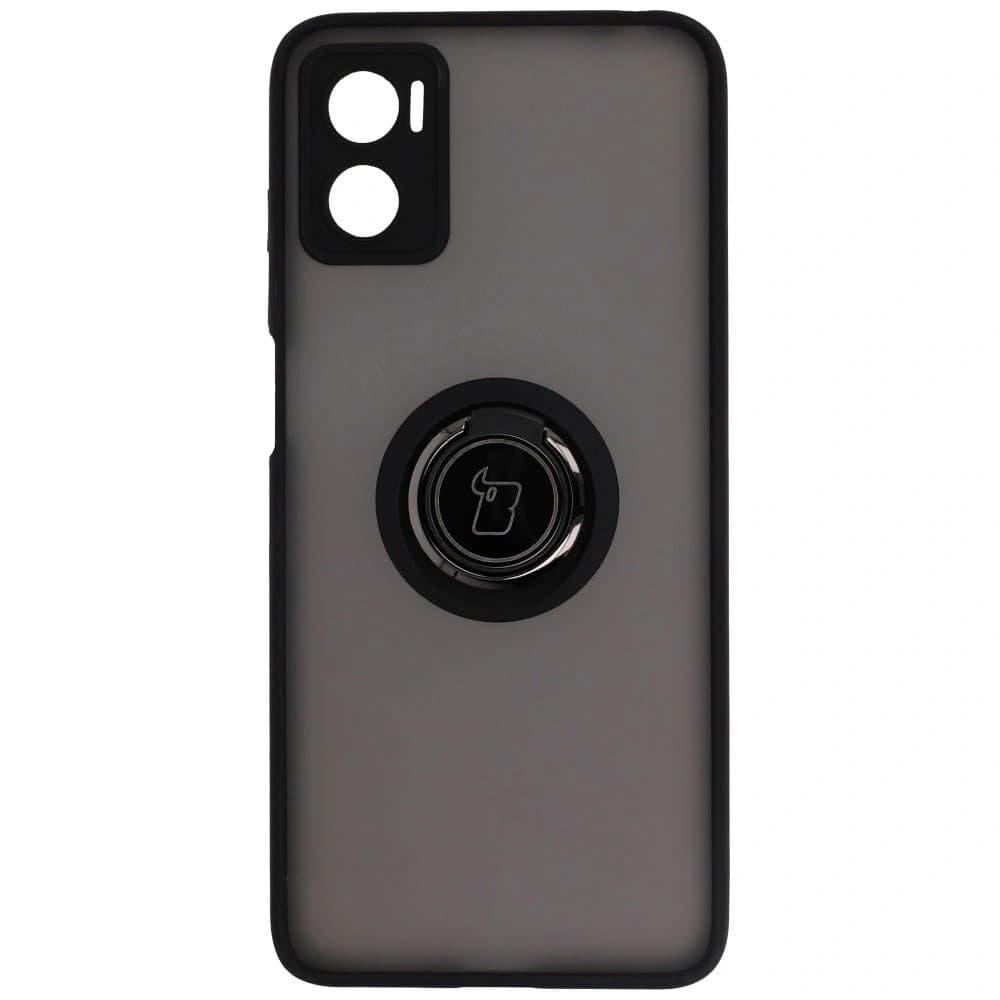 Bizon Case Hybrid Ring Motorola Moto E22 / E22i smoky with a black frame - 2