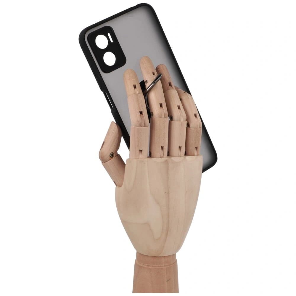 Bizon Case Hybrid Ring Motorola Moto E22 / E22i smoky with a black frame - 8