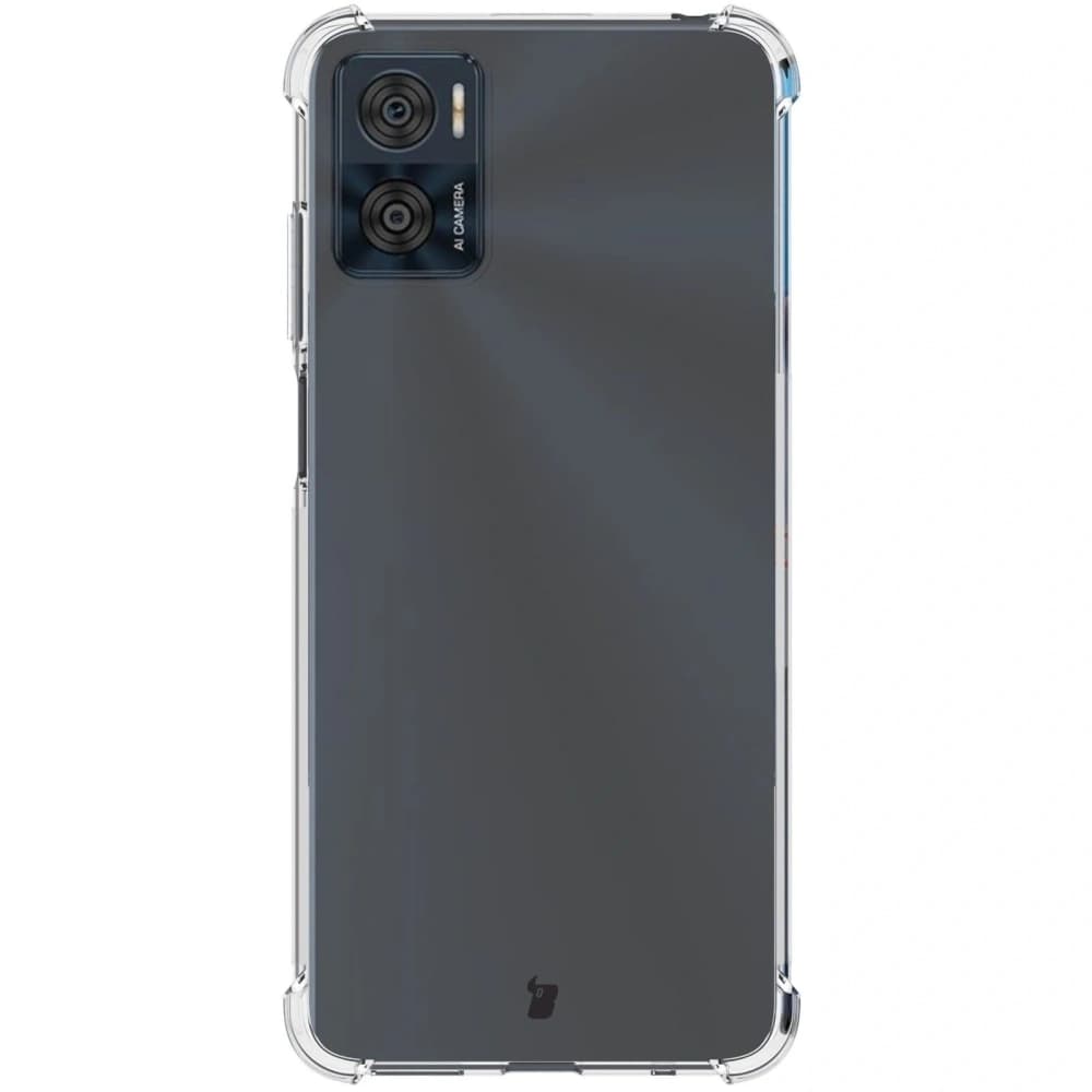 Bizon Case Clear Pack case + 2x screen film Motorola Moto E22 / E22i clear - 2