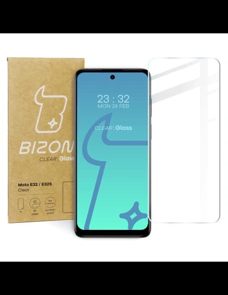 Bizon Glass Clear Motorola Moto E32 / E32S