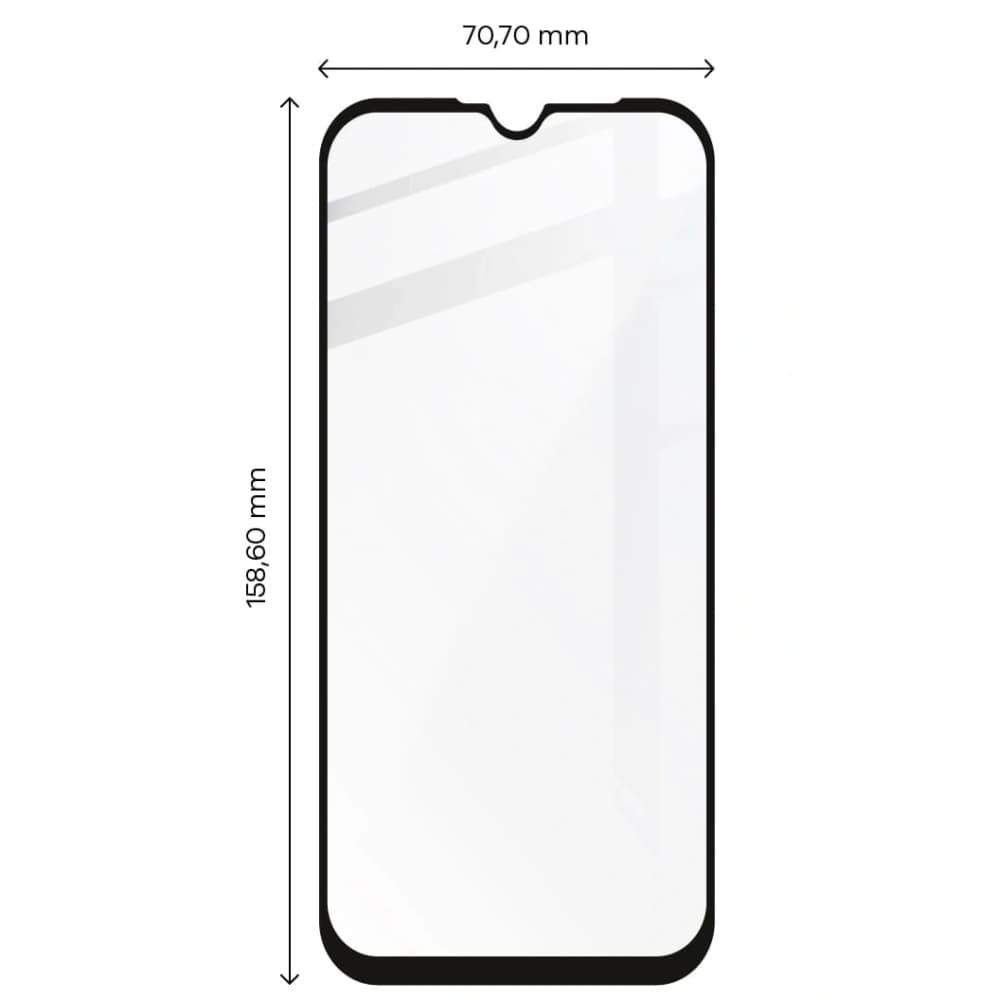 Bizon Glass Edge Moto G10 / G20 / G30 / G9 Play schwarz - 2