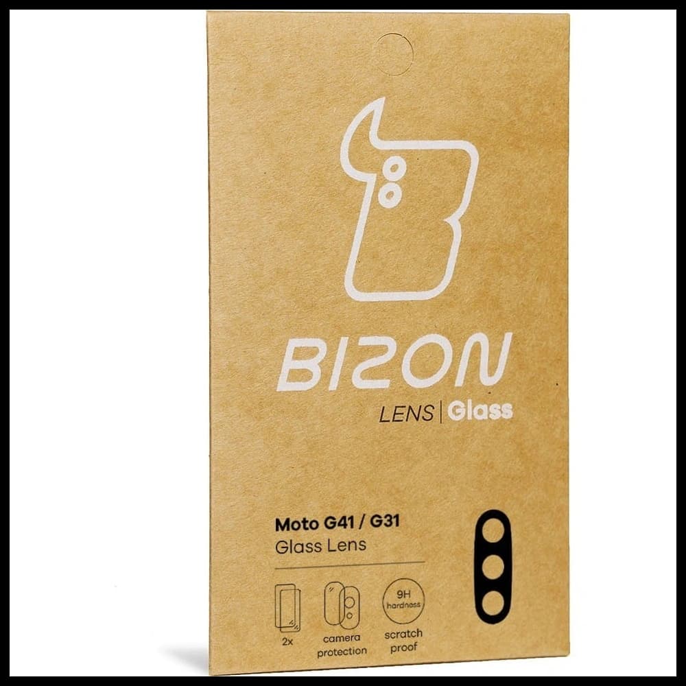 Bizon Glass Lens Moto G41/ G31 [2 PACK] - 5
