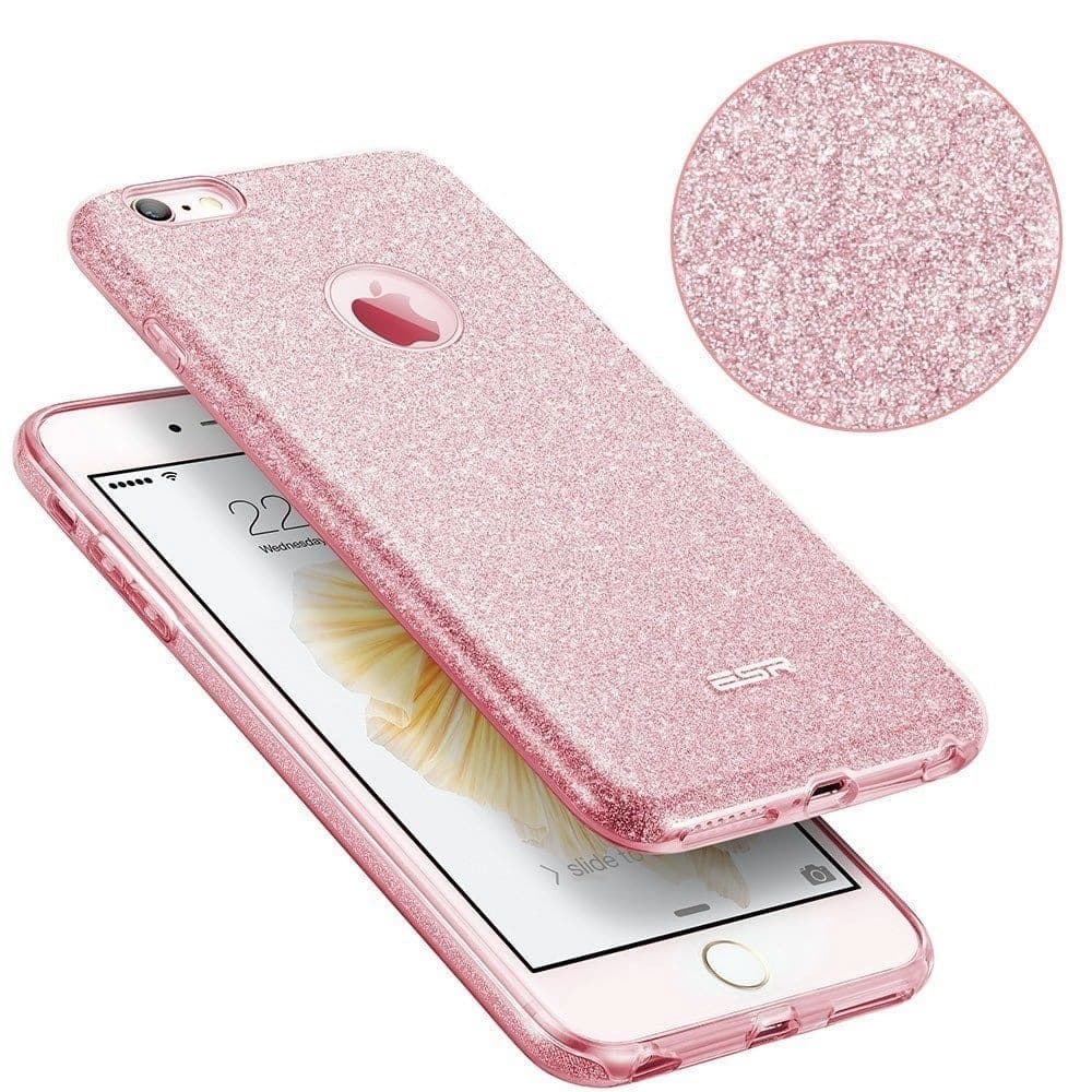 ESR Apple Case Glitter Shine iPhone 6/6s 4.7 Rose Gold - 2