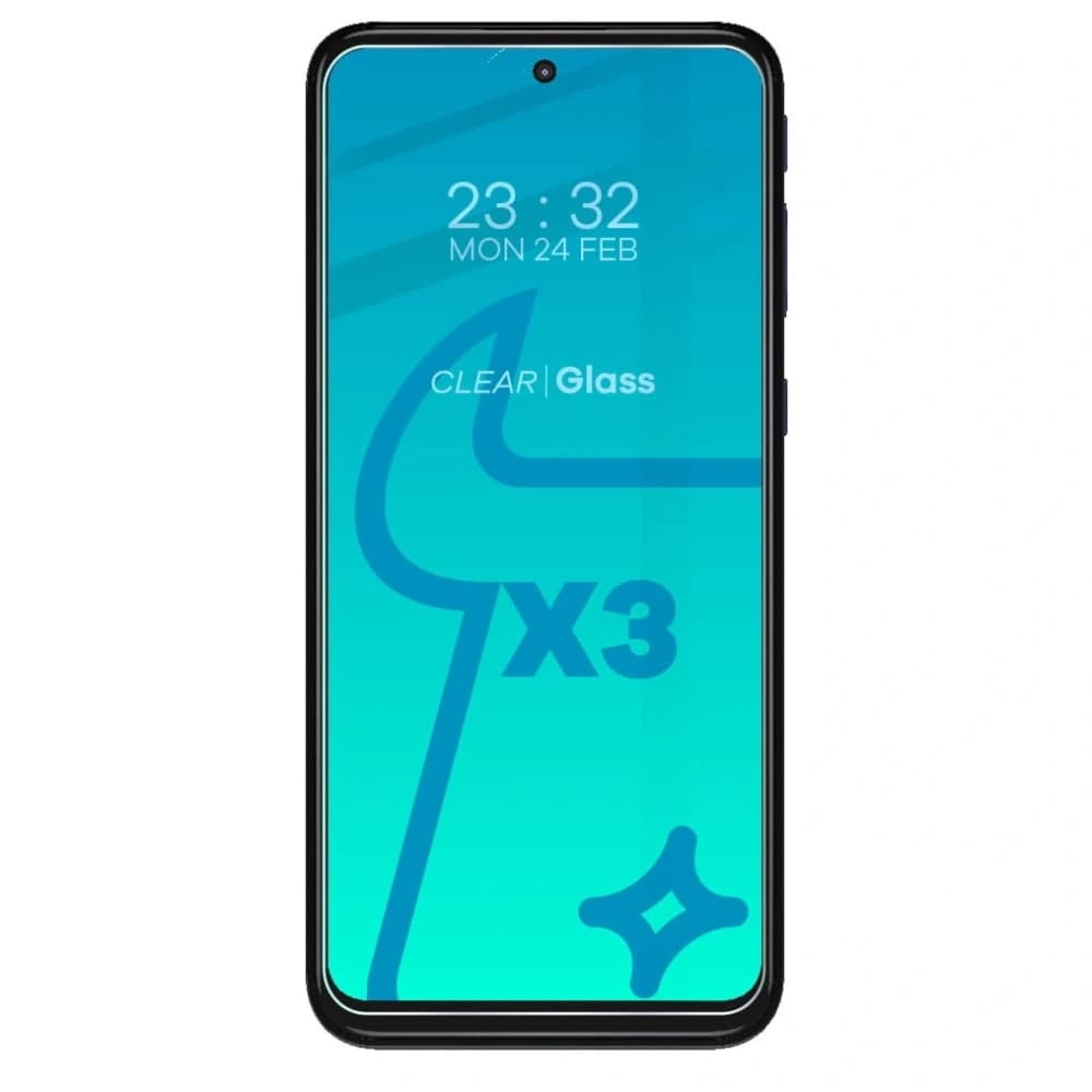 Bizon Glass Clear tempered glass - 3 pcs. + lens glass Moto G31 / G41 - 3