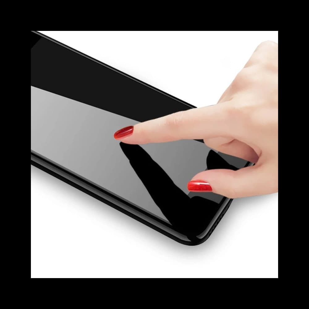 Bizon Glass Edge Moto G51 5G negru - 5