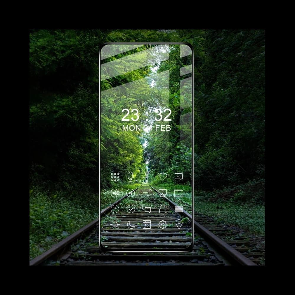 Bizon Glass Edge Moto G51 5G negru - 6