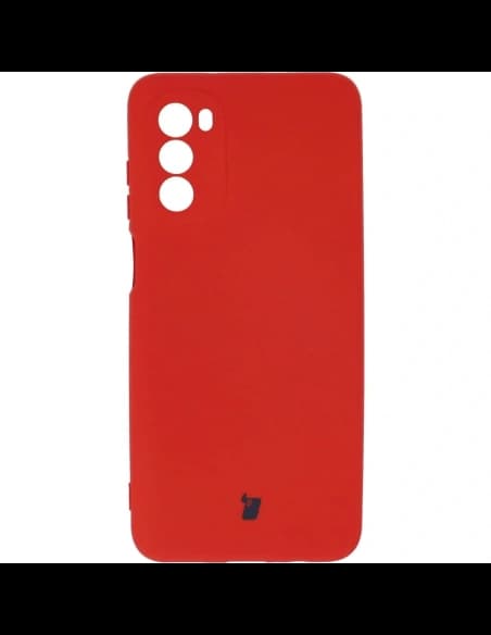 Etui Bizon Case Silicone do Moto G52 / G82 červené