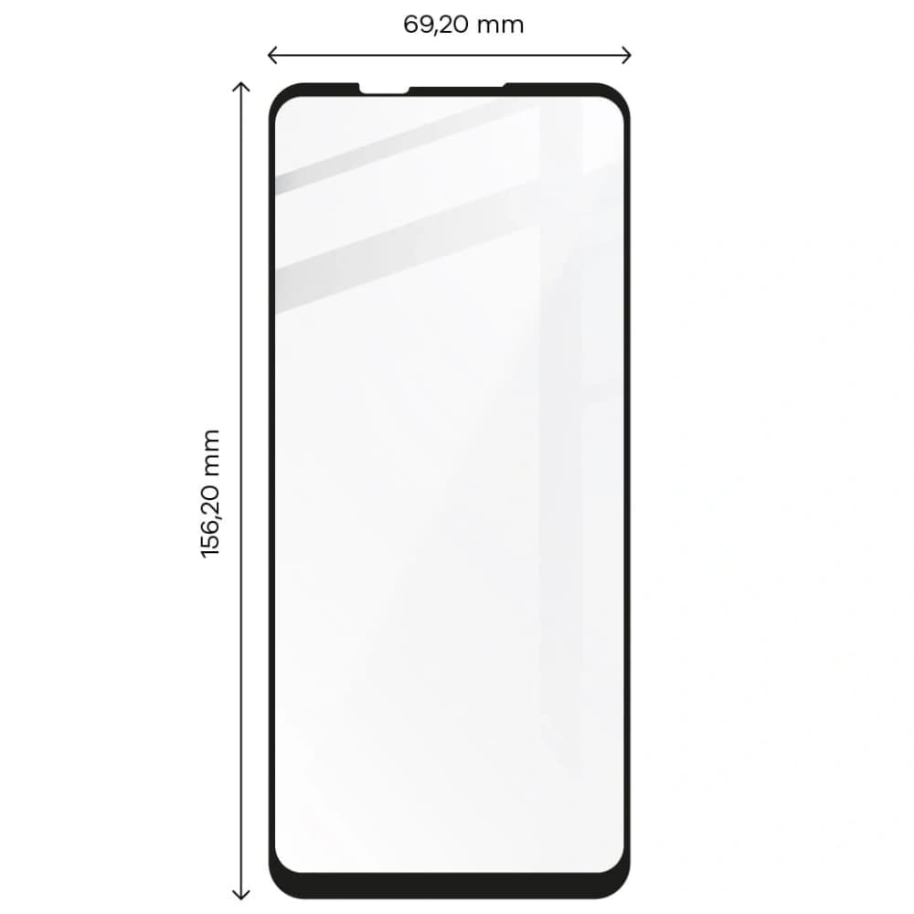Bizon Glass Edge Motorola Moto G62 5G negru - 2