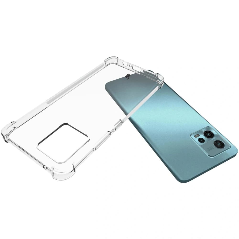 Bizon Case Clear Pack case + 2x screen film Motorola Moto G72 clear - 5