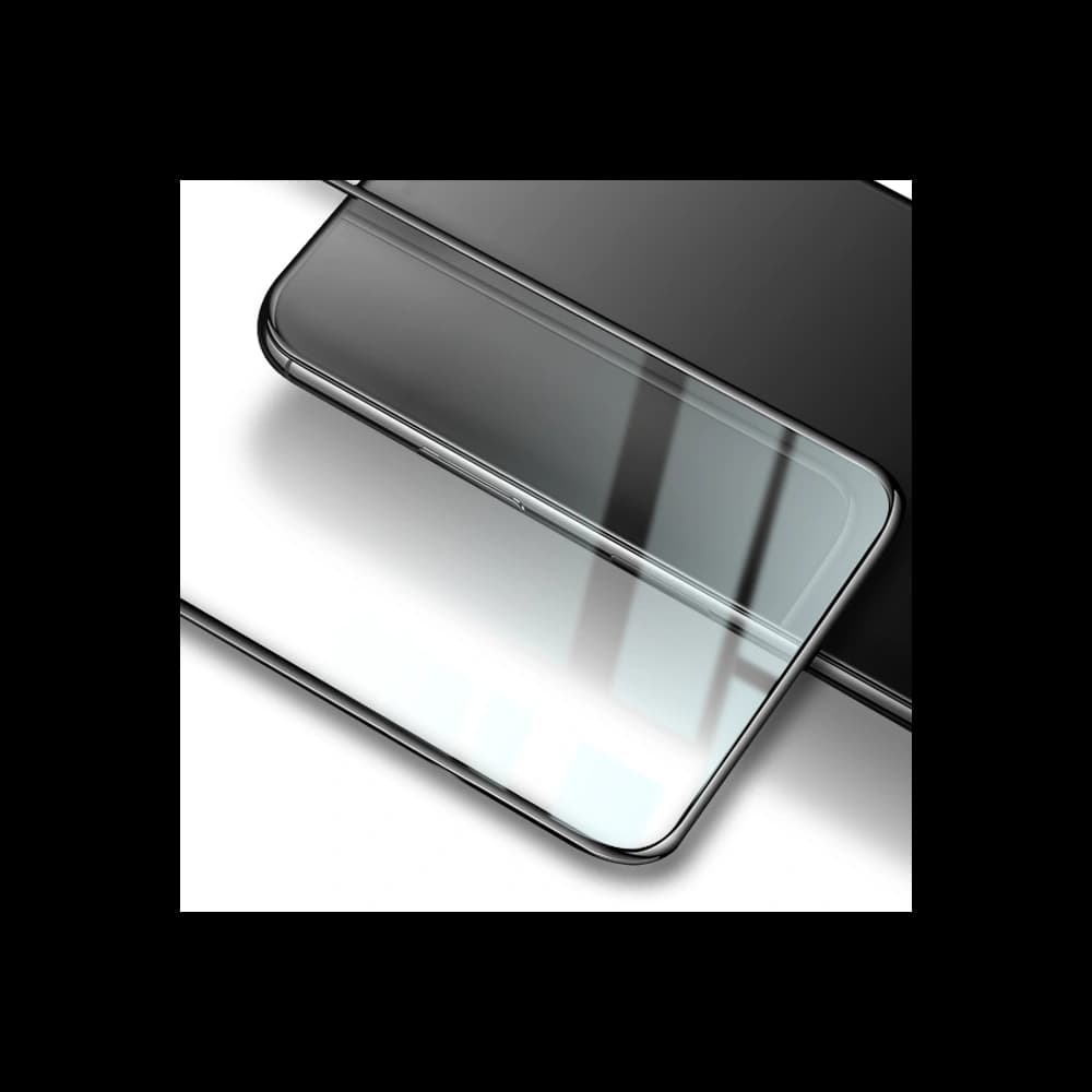 Bizon Glass Edge gehärtetes Glas - [2 PACK] + Linsenschutz Moto G8 schwarz - 7