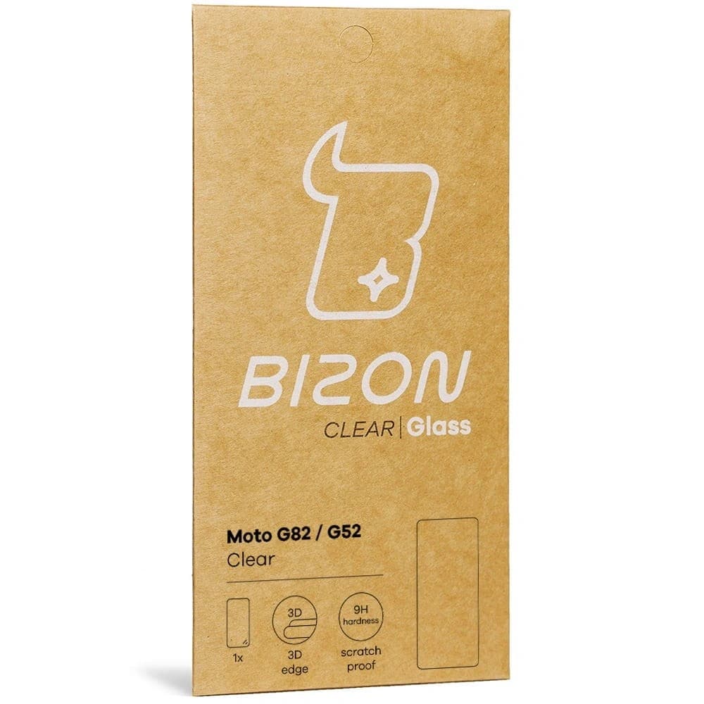 Tvrzené sklo Bizon Glass Clear pro Motorola Moto G52/G82 - 9