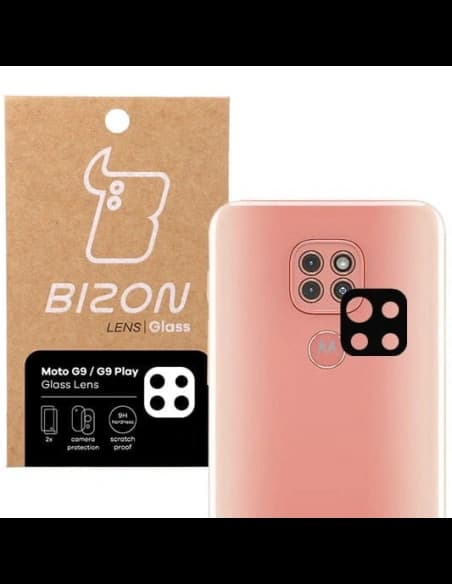 Bizon Lentilă de Sticlă Moto G9 / G9 Play [2 PACHET]