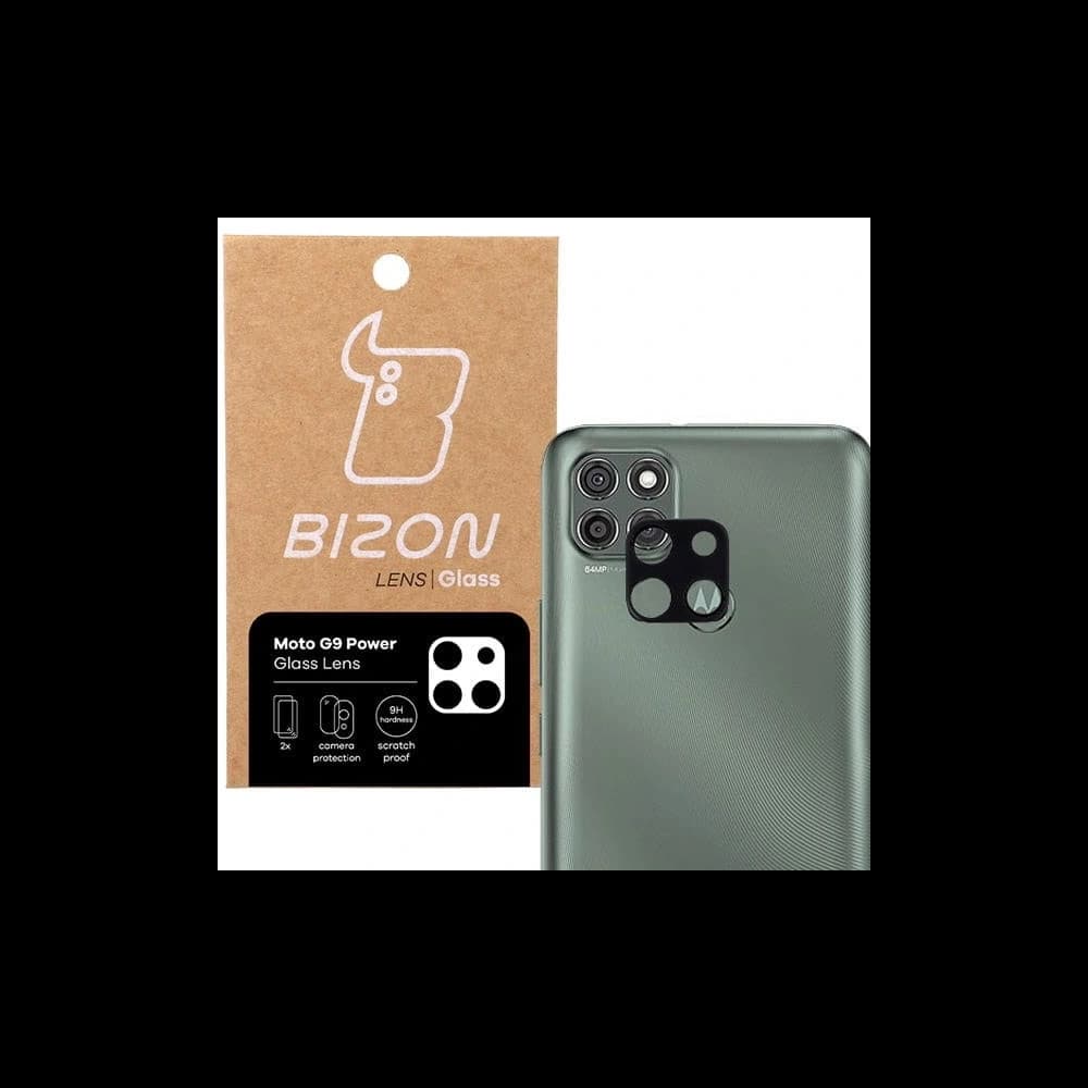 Bizon Glass Lens Moto G9 Power [2 PACK] - 1