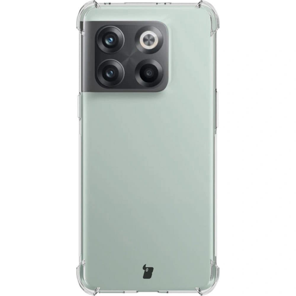 Bizon Case Clear Pack Hülle + 2x Displayschutzglas OnePlus 10T klar - 2