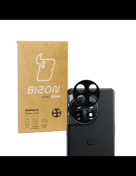 Sklo na fotoaparát Bizon Glass Lens pro OnePlus 11 [2 PACK]