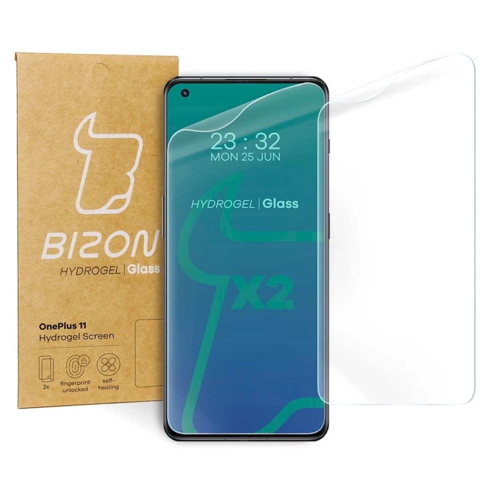 Bizon Glass Hydrogel OnePlus 11 [2 PACK] - 1