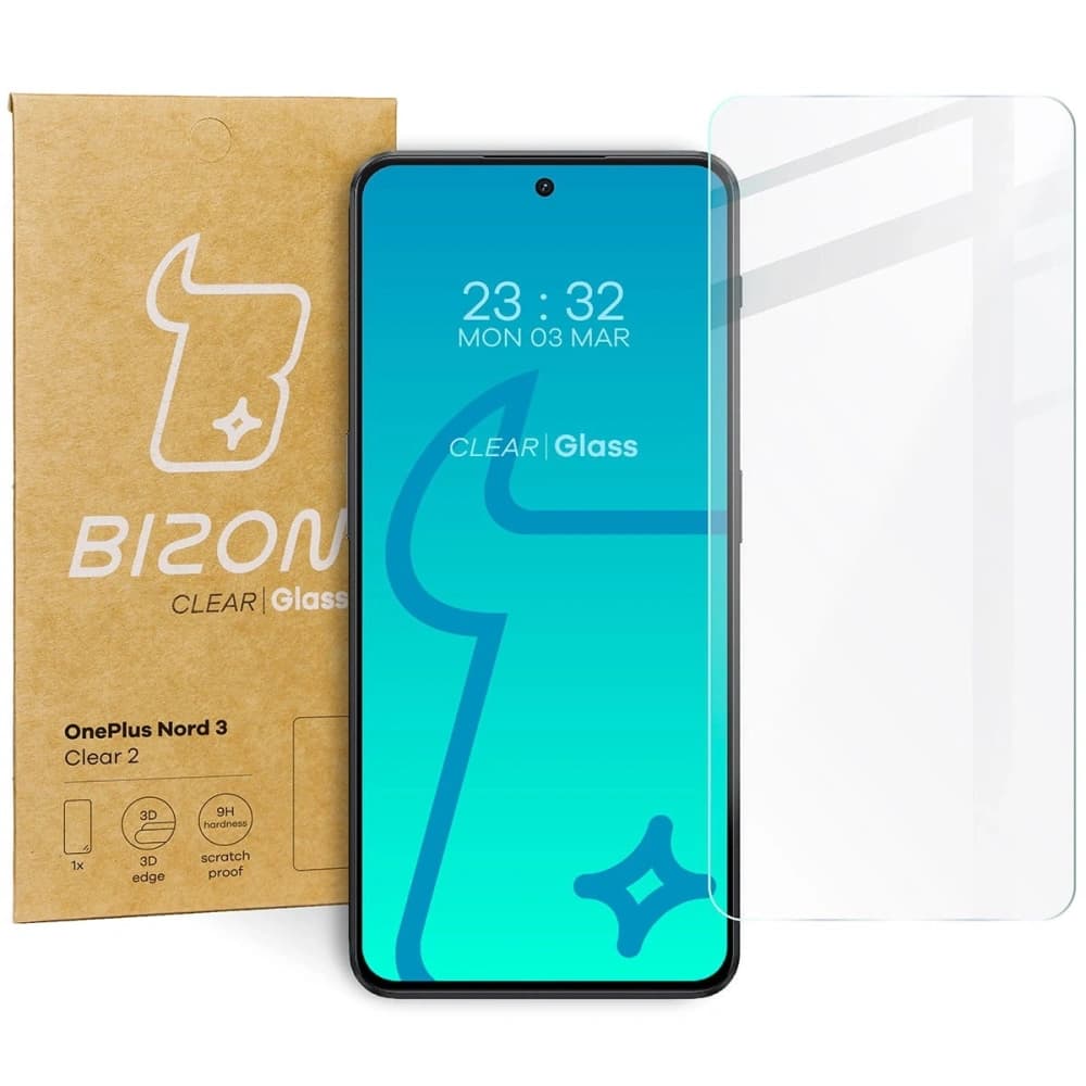 Bizon Glass Clear 2 OnePlus Nord 3 - 1
