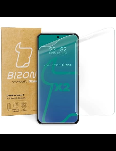 Bizon Glass Hydrogel OnePlus Nord 3 [2 PACK]