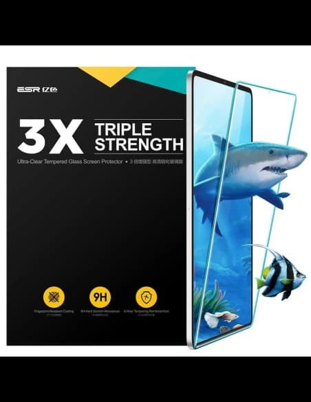 ESR Apple Glas Gehärtetes Glas iPad Pro 12.9 2018 (3. Generation)