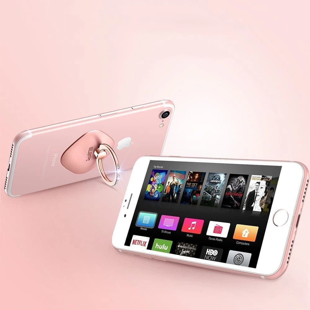 Ujjgyűrű ESR Swarovski Telefongyűrű Rózsaarany - 5