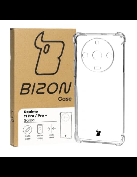 Bizon tok Salpa Realme 11 Pro / 11 Pro+ átlátszó