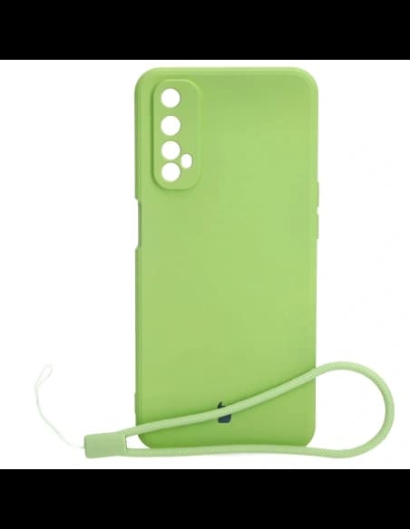 Bizon Case Silicone Sq Realme 7 light green